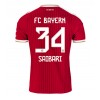 Pánský Fotbalový dres Bayern Munich Ismael Saibari #34 2026-27 Domácí Krátký Rukáv Pánský Fotbalový dres Bayern Munich Ismael Saibari #34 2026-27 Domácí Krátký Rukáv